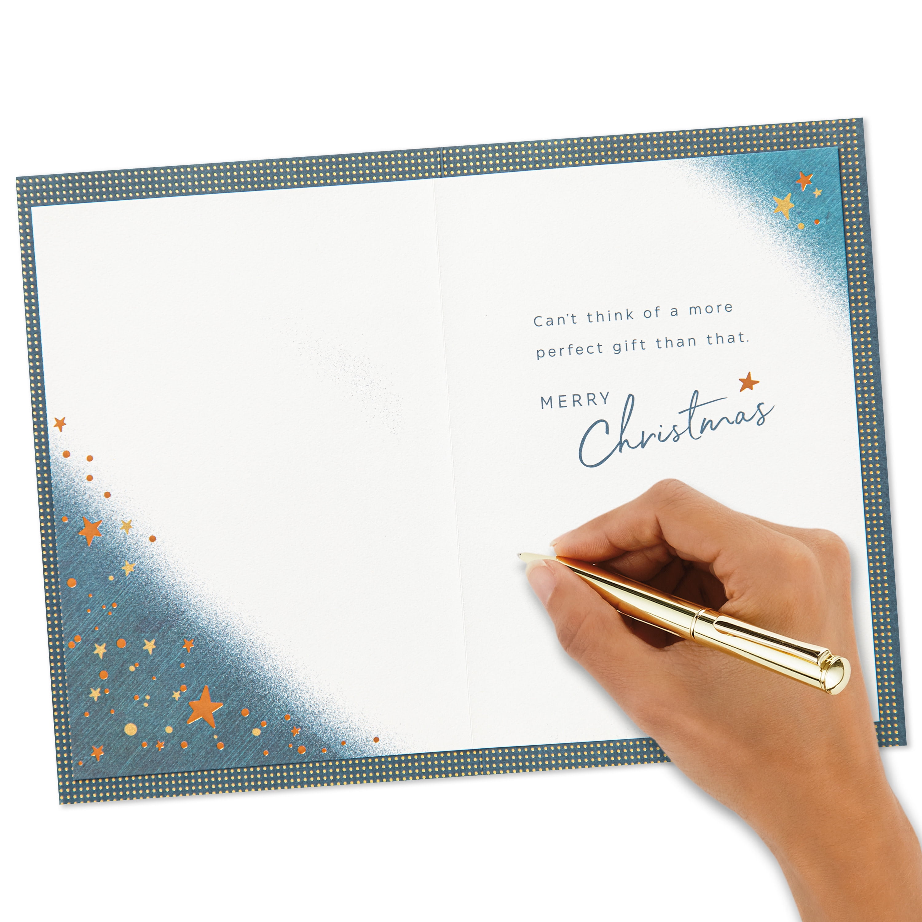 Hallmark Christmas Greeting Card for Son and Daughter-in-Law (You Found the Gift of Each Other)
