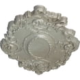 thumbnail image 3 of 30 3/8"W x 20 3/4"H x 1"P Kinsley Flowing Leaf Ceiling Medallion Flash Gold Finished, 3 of 4