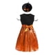 thumbnail image 3 of Disfraz de calabaza para bebé, vestido de princesa para niña, vestido elegante para actuación de vampiro, mameluco de bruja para Halloween de 1 a 12 años, 3 of 5