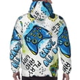 thumbnail image 5 of Bingfone Game All Day Men'S Drawstring Hoodie Long Sleeve Pocket Sweatshirts-3x-Large, 5 of 9