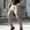 Khaki, variant on ZRGHAOYLQ Tactical Cargo Pants for Plus Size Men with Multi-Pockets Elastic Waist Quick Dry Cotton Pants Straight Wide Leg Waterproof Trousers