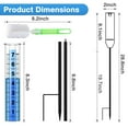 thumbnail image 5 of AOMNNLY Rain Gauge 7" Freeze-Proof Plastic Large Clear Numbers and Adjustable Height Rain Measuring Tool for Garden, 5 of 7