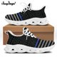 thumbnail image 1 of Noisydesigns - Zapatillas planas informales de malla tejida para hombre, de verano y otoño, con estampado de bandera estadounidense, suela blanca, resistentes al desgaste, para adolescentes, 1 of 6