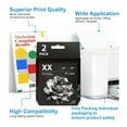 thumbnail image 5 of 65 Ink Cartridges for Ink HP 65 Ink Cartridge Black Combo Printers Compatible for HP Printer Ink 65 (2 Black), 5 of 7
