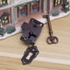 thumbnail image 3 of 2 cerraduras antiguas para puertas de armarios, decorativas y con llave., 3 of 6