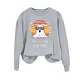 thumbnail image 2 of Ailaofu Halloween Sweatshirt for Women Funny Ghost Graphic Shirt Spooky Season Long Sleeve Tops, 2 of 4
