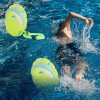 Bolsa de almacenamiento ovalada portátil de verano, más gruesa, para natación, flotación, tabla flotante. Bolsa de cuero para guardar artículos de natación, más visible y segura.