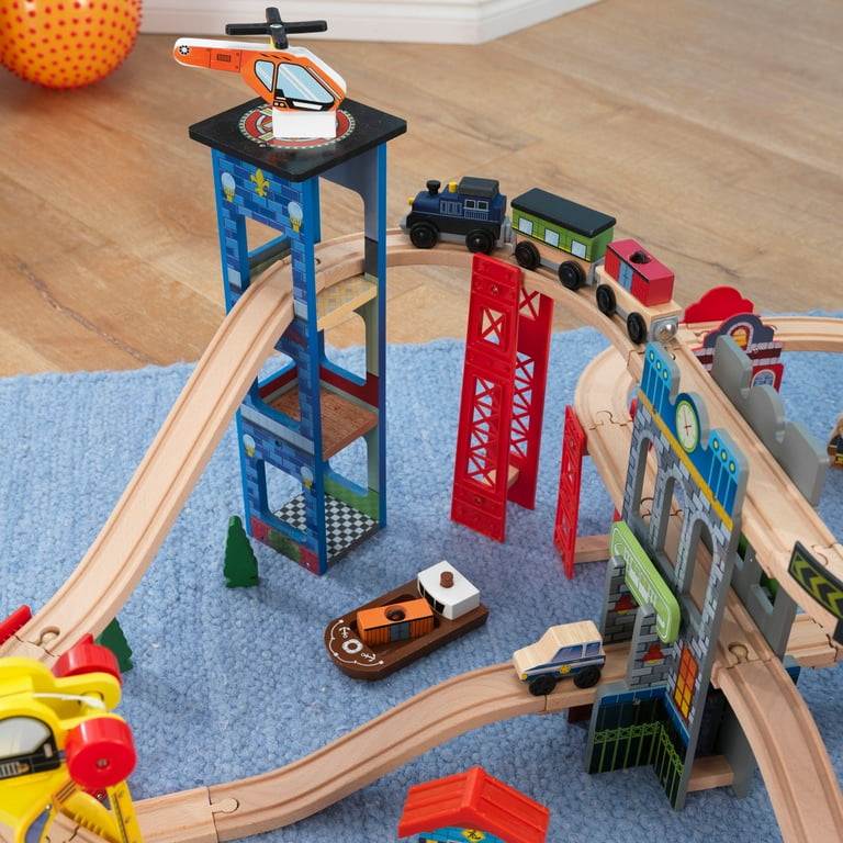 Kidkraft super highway train set hotsell