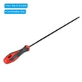 thumbnail image 3 of Lima de afilado de cadena de motosierra Uxcell, paquete de 3, afilador de sierra de cadena de 5/32 pulgadas (4.0 mm) con mango, rojo y negro, 3 of 5