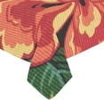thumbnail image 2 of Mantel ABPHQTO Rojo con patrón Floral Vintage 130x175 cm, 2 of 2