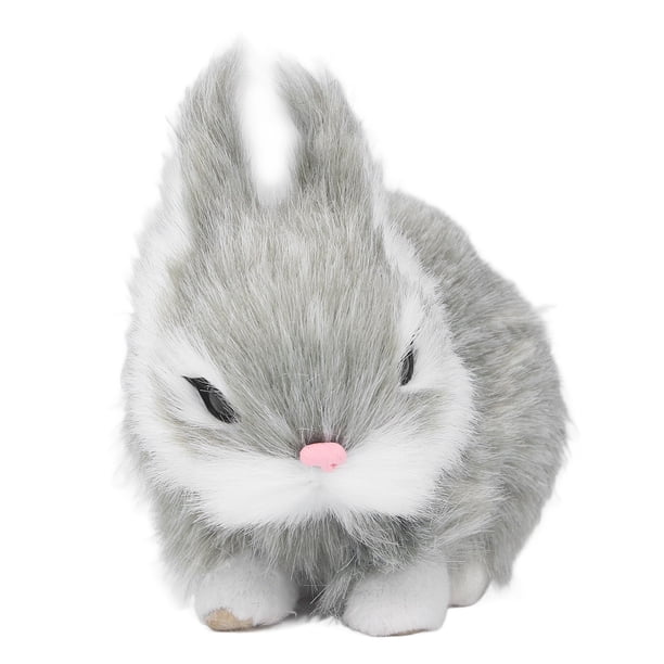 Conejos De Peluche En Miniatura, Muñeco De Peluche Estable, Suave Y Cómodo Para Decoración De Mesa