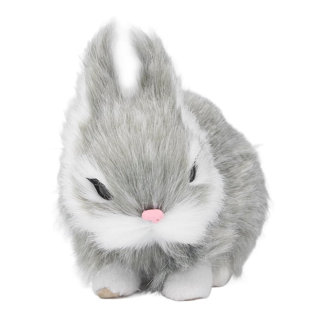 Miniature Plush Rabbits Animal Plush Toy Soft Bunny Rabbits Stuffed Doll Table Decoration Gifts For Kids