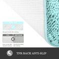 thumbnail image 3 of Alfombras de baño Yeaban Aqua Chenille, 43 x 60 cm, 3 of 6