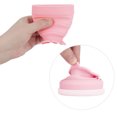 thumbnail image 3 of Botellas de agua de garra de gato prácticas viaje de silicona Ehuebsd retráctil portátil al aire libre textura clásica tazas de café duraderas, 3 of 5