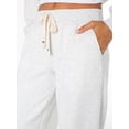 thumbnail image 5 of Celebrity Pink Women's and Women's Plus Wide Leg Sweatpants, Sizes XS-4X, 5 of 6