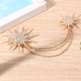 thumbnail image 2 of Broches De Flores De Copo De Nieve, Broche De Estrella De Copo De Nieve Exquisito De Aleación De Borla De Invierno, Para Aniversario De Ceremonia ANGGREK Chain Brooch, 2 of 8