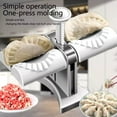 thumbnail image 3 of US 1 Pc Household Double Head Automatic Dumpling Maker Mould Wrapper Tools, 3 of 5
