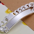 thumbnail image 6 of 925 Sterling Silver Geometric Chain Pendant Bracelet – Elegant Unisex Fashion Accessory for Daily and Special Occasions, 6 of 14