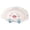 White - 20x40cm, variant on Junepar Cute Cartoon Dumpling Plush Pillow, Soft Stuffed Dumpling Cushion, Multi-Purpose Decorative Throw Pillow for Couch, Bedroom, Living Room and Game Room 15.8"×7.9"
