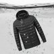 thumbnail image 2 of Gibobby Chamarra de hombre chamarra de invierno para hombre, chamarra acolchado para rompevientos(Negro,CH), 2 of 4