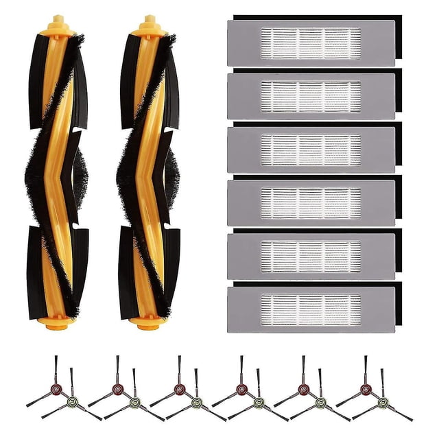 Piezas de repuesto compatibles con Deebot Ozmo T8, T8 Max, T8 Aivi, accesorios para robot aspirador, filtro de cepillo