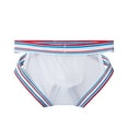 thumbnail image 2 of JOCKMAIL 3PCS/PACK Mens Underwear Briefs Wide Belt Striped Athletic Sports Underwear Mens Underpants, 2 of 6