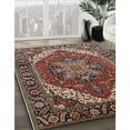 thumbnail image 3 of Ahgly Company Machine Washable Indoor Rectangle Industrial Modern Camel Brown Area Rugs, 2' x 4', 3 of 7