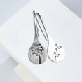 thumbnail image 3 of Nature Inspiration Earrings For Women, Sliver Golden And Rose Golden, 3 of 6