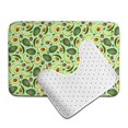 thumbnail image 6 of Yiaed Avocado With Seeds Print Bathroom Mat Set 2 Pieces Mat Anti-Skid Pad Ultra Soft and Absorbent Bathroom Bath Mat Contour Bath Rugs for Toilet Base, 6 of 6