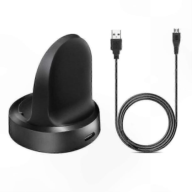 Wireless Charging Dock for Smartwatch with USB Cable, Compatible with Galaxy Watch Models SM-R800 and SM-R810