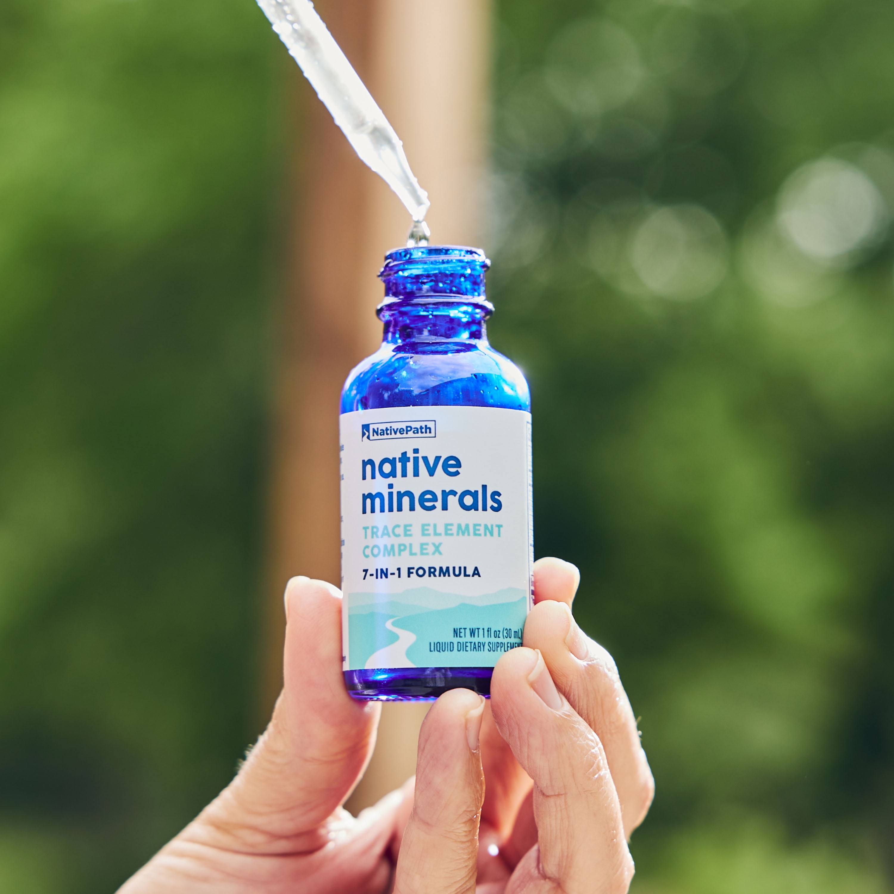 NativePath Liquid Trace Minerals Drops, Ionic Electrolyte Complex, Sugar-Free, 30 Servings