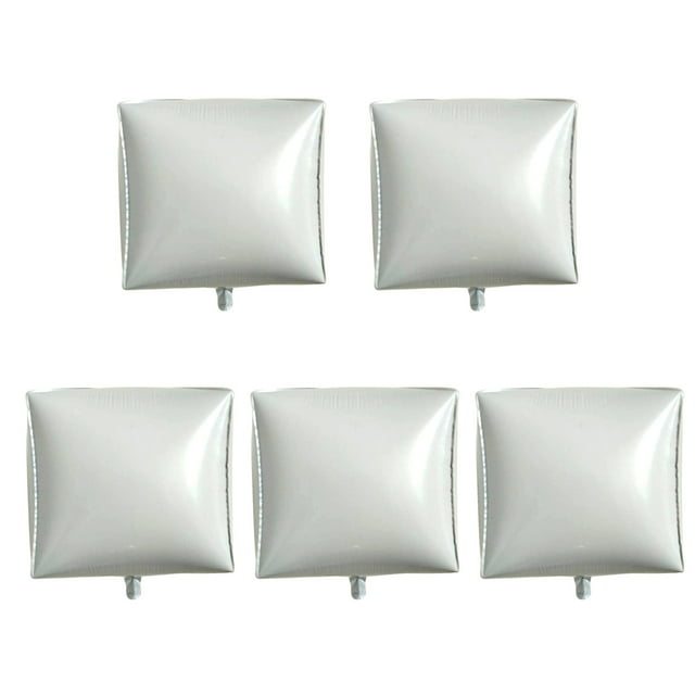 CSChome Balloon Inflatable 4D Cube Party Balloons – 5Pcs 24 Inch Bright Color Aluminum Film Festival Decoration
