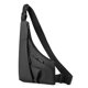 thumbnail image 3 of Bolsa de viaje antirrobo para hombre bandolera delgada y sólida bolsa de pecho para senderismo (negro), 3 of 9