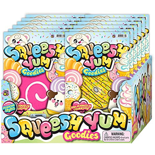 Estuche Toy Foam Ja-Ru Squeesh Yum de 1212