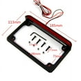 thumbnail image 3 of Universal Motorcycle Frame Side Mount LED Tail Light Brake Running License Plate, 3 of 5