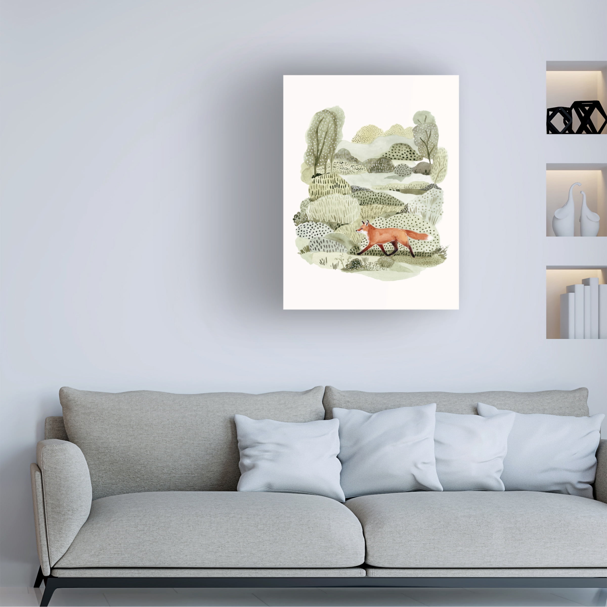 Victoria Borges 'Fox Glen II' Canvas Art
