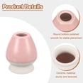 thumbnail image 4 of Soporte de Chasen de Cerámica Uxcell de 70 mm, Soporte para Batidores de Matcha, Accesorios para Juego de Té, Beige/Rosa, 4 of 7
