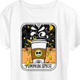thumbnail image 3 of Instant Message - Fall - The Pumpkin Spice Tarot Card - Women's Short Sleeve Graphic T-Shirt, 3 of 6