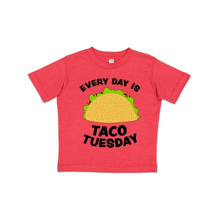

Inktastic Every Day is Taco Tuesday Gift Toddler Boy or Toddler Girl T-Shirt