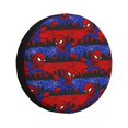 thumbnail image 1 of Cute Cartoon Spider Man Spare Tire Cover Wheel Protectors For Trailer Rv Suv Truck Camper Travel Fits For Tire Diameter 14 Inch, 1 of 7