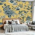 thumbnail image 2 of Prxcm Peel and Stick Canvas Wallpaper Abstract modern floral seamless pattern hand drawn flower Art Wall Mural Decor Self Adhesive and Removable 69"x98", 2 of 5