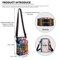 thumbnail image 6 of HELLHERO Sunflower Pattern Design Women Shoulder Bag Polyester with Zipper for Outdoor Daily Use, 6 of 7