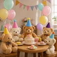 thumbnail image 7 of Mini Party Hats for Pets, Soft Non-Woven Birthday Cones with Balloons for Cats and Small Dogs, 7 of 7