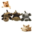 thumbnail image 3 of Koszal Chien Chat Chiot Mignon Bétail Cochon Poupée en Peluche Jouet Interactif à Mâcher, 3 of 8