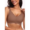 thumbnail image 1 of Bra Vertvie Festoneado Push Up Café XXL para mujer, 1 of 7
