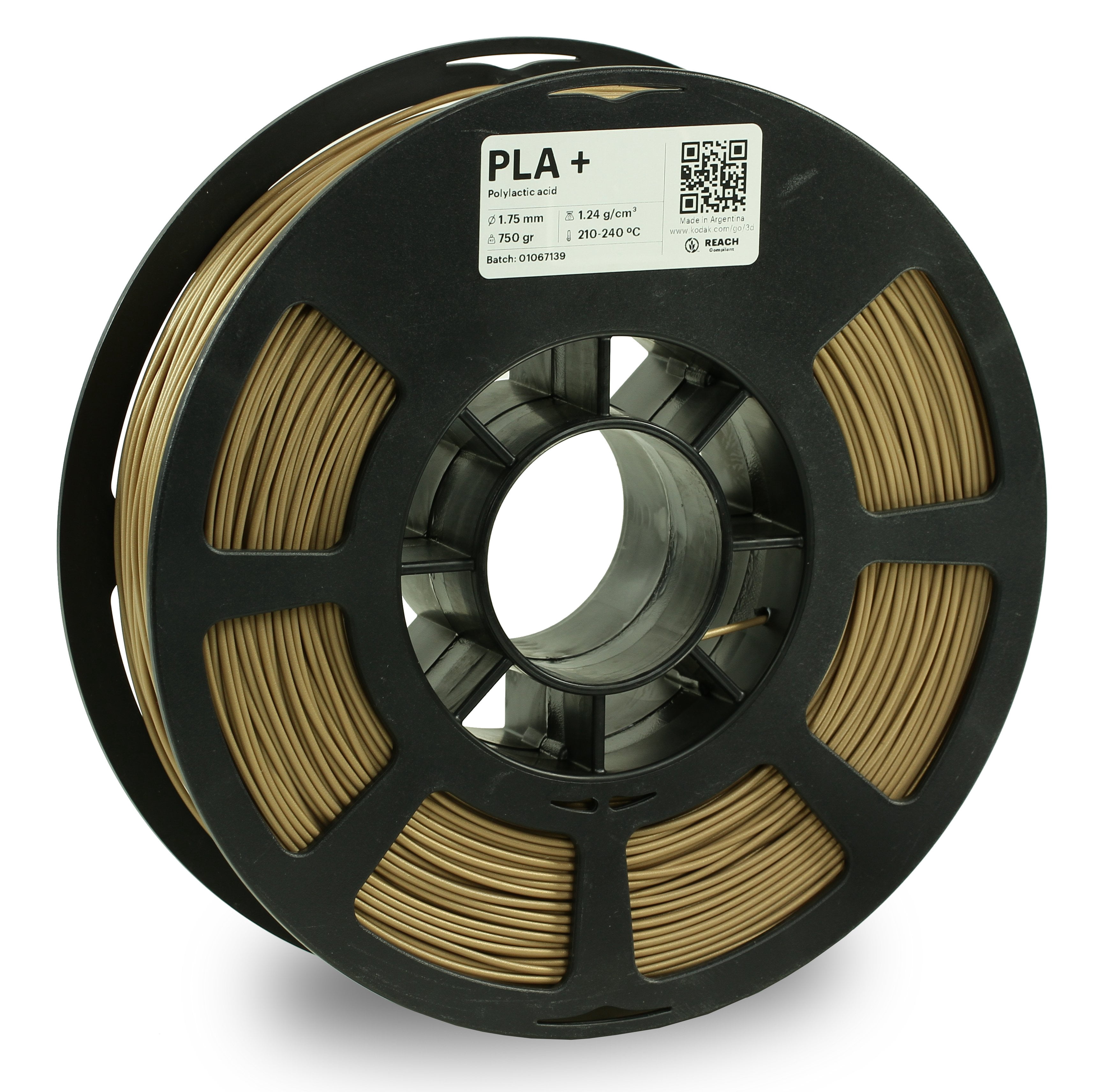 Kodak 3D Printing PLA Plus Filament 1.75mm (Bronze)