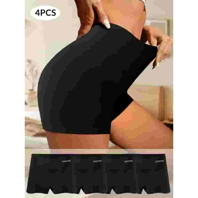 通販 Boyshort Waisted High Women's MIOTAN Briefs, Anti 4, of Pack Clothing