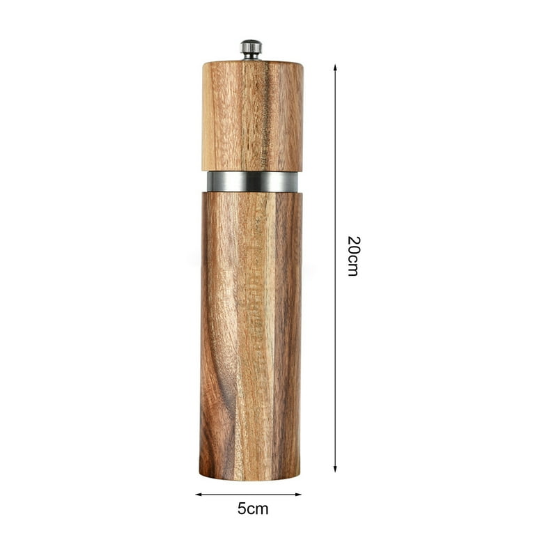 Best Deal for DHDM Acacia Wood Pepper Grinder With Holder Salt And Pepper