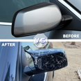 thumbnail image 4 of Carbon fiber pattern-Carbon Fiber Car Rear View Door Wing Mirror Side Mirror Cover Caps Shell Case for BMW E60 E61 E63 E64 5 Series Model 2004-2008, 4 of 7