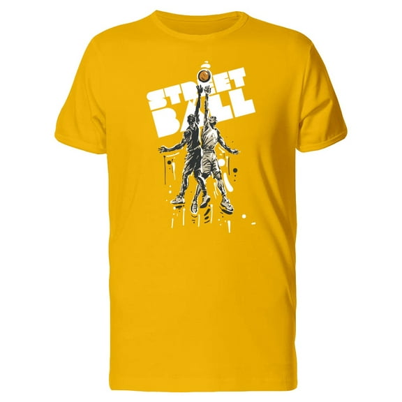 Streetball Grunge Players Tee Men's -Image by Shutterstock